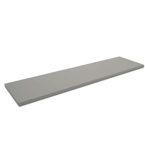 Regalboden grau 120 x 25 x 1,6 cm Melaminbeschichtet Regalböden