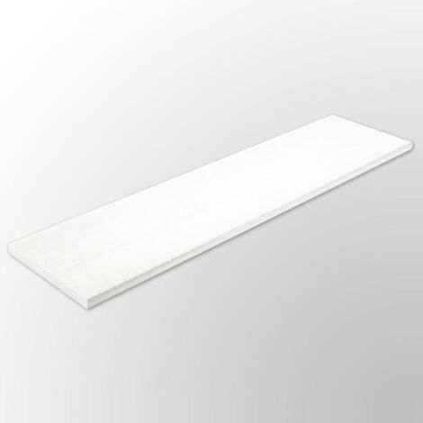 Regalboden weiß 120 x 25 x 1,6 cm Melaminbeschichtet Regalböden
