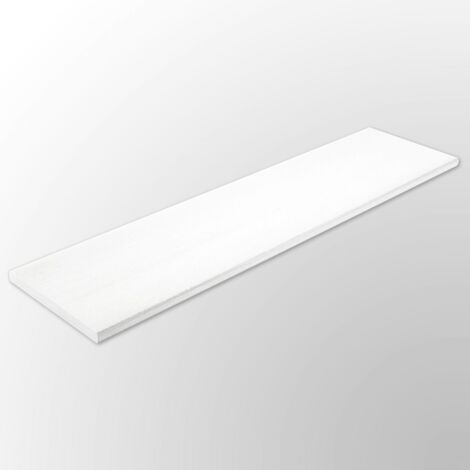 Regalboden weiß 200 x 20 x 1,6 cm Melaminbeschichtet Regalboden