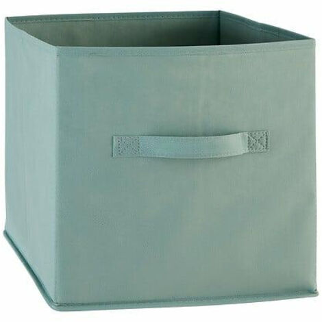 Regalbox, hellgrün, 31x31x31cm, mit Tragegriff