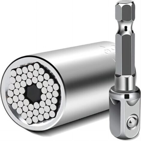 Regali per uomo Chiave a bussola universale - Gadget da artigiano per uomo, Regali per la festa dell'uomo Chiave universale 7-19 mm Strumento, Regali per uomo per la festa del papà, papà, Natale, comp