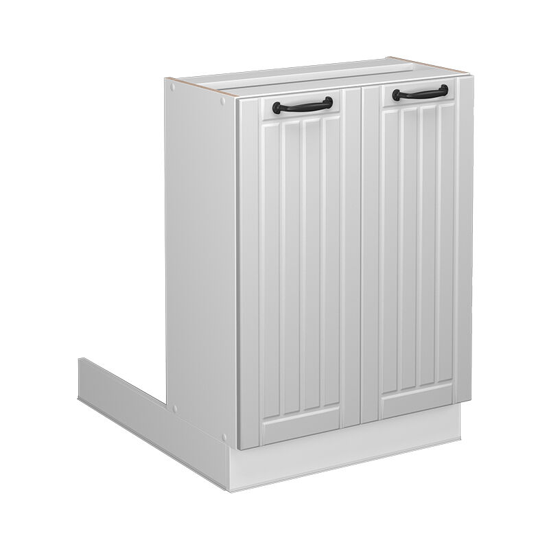 Vicco - Kücheninsel Fame-line, Weiß Landhaus, 60 Cm Ohne Arbeitsplatte