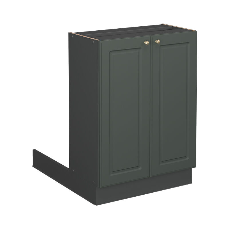 Vicco - Kücheninsel Fame-line, Grün-gold Landhaus, 60 Cm Ohne Arbeitsplatte