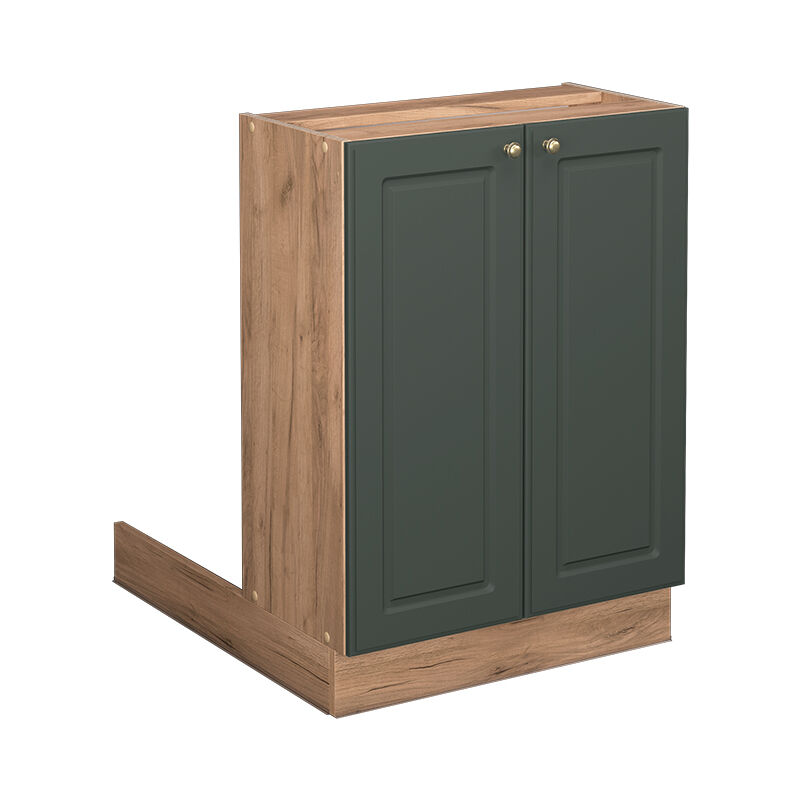 Kücheninsel Fame-line, Grün-gold Landhaus, 60 Cm Ohne Arbeitsplatte Vicco