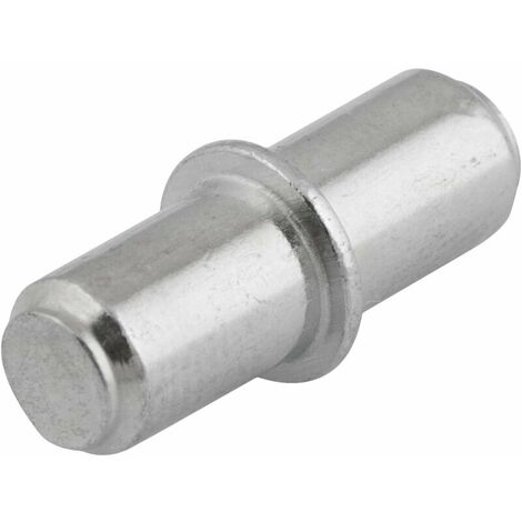 Regalklampen 10 Stück mit Ring zum Bohren - Regalklampen - Regalklampen - Klampen - Regalklampen - 16mm Vollstahlklampen, vernickelt