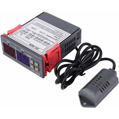 Regalo del día de la madre Termostato Control de humedad 0.1 ° C Para calentadores de refrigeración Máquinas de mariscos Máquinas de agua de refrigeración (110 240VAC)