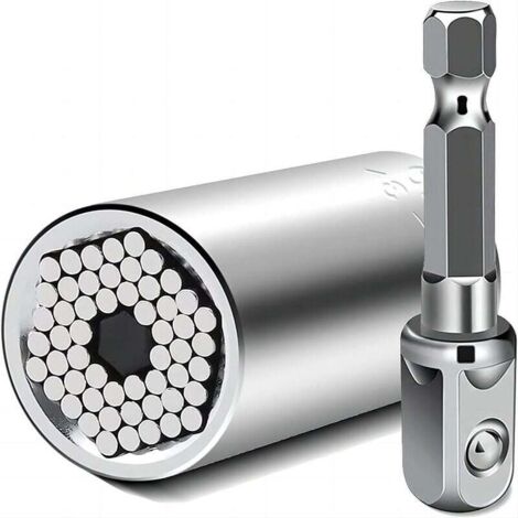 Regalos para hombres: llave de tubo universal - Craftsman Gadgets para hombres, regalos para el Día del Hombre: llave universal de 7-19 mm, regalos para el Día del Padre, Navidad, cumpleaños