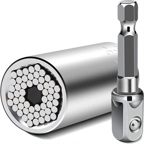 Regalos para hombres: Llave de tubo universal - Craftsman Gadgets para hombres, Regalos para el Día del Hombre, Llave universal de 7-19 mm, Regalos para el Día del Padre, Papá, Navidad, Cumpleaños