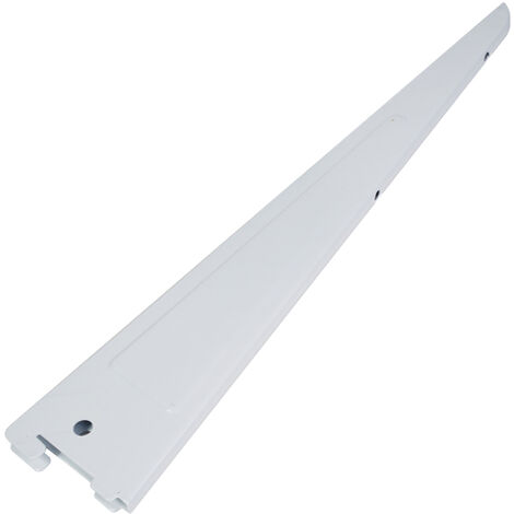 Regalsystem Weiß 2-reihig ohne Schiene 27 cm Träger