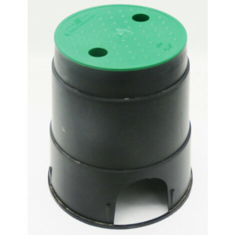 Regard pour vanne d'arrosage, forme rond de 21 cm de base et hauteur 23 cm.