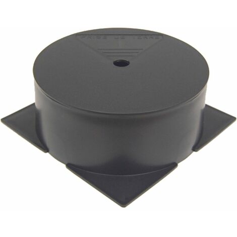 Regard de terre NFC15100 – Piquet de terre en plastique – Évite la corrosion galvanique – Pour installation électrique conforme – DIO