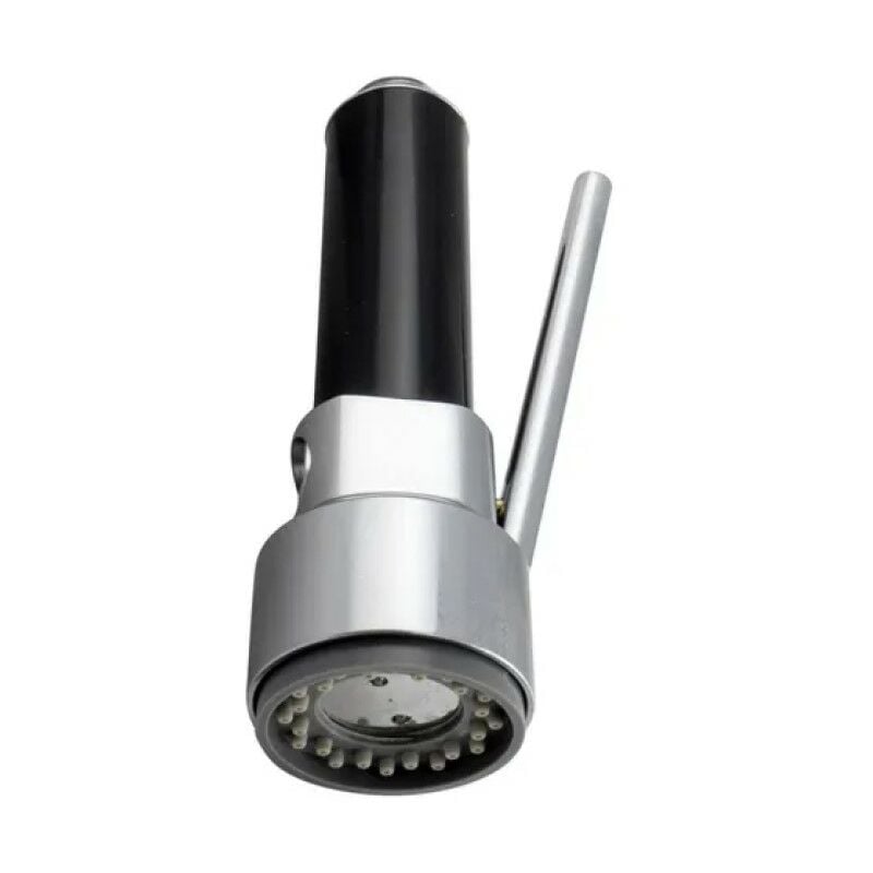 AUTRES Douchette évier gachette 1 jet mâle, noir