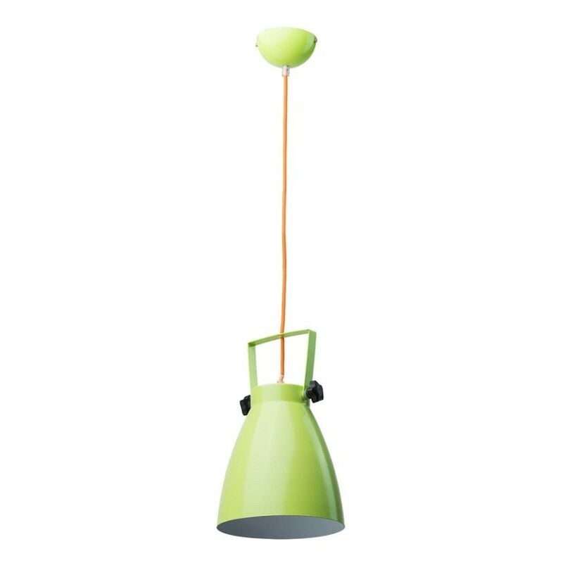 Regenbogen - 497011801 - Lampada a sospensione 'Pop' in metallo Ø21cm E27 max.60W IP20 hof - Verde