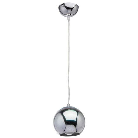 Regenbogen 663011001 - Suspension Megapolis Ø14cm - E27 40W - Chromé