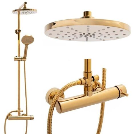 Regendusche Gold 23 cm