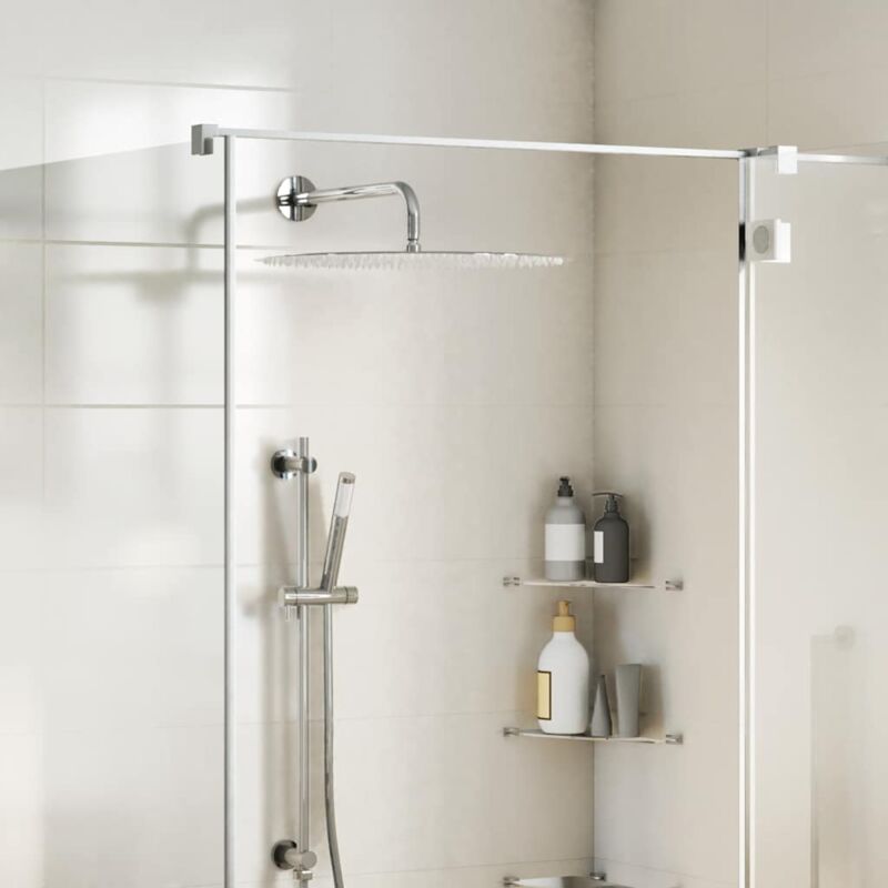 Regenbrause Edelstahl 304 50 Cm Rund Vidaxl