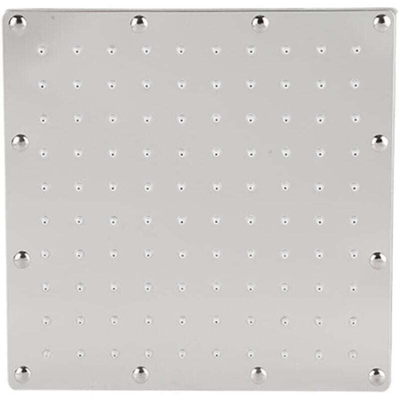 Image of Regenduschkopf, XU, quadratischer Edelstahl-Duschkopf, Duschkopf, 8 Zoll - KZQ