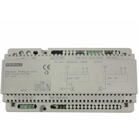 Regenerador duox 2 salidas para reposición de instalaciones, 230V, 50Hz.