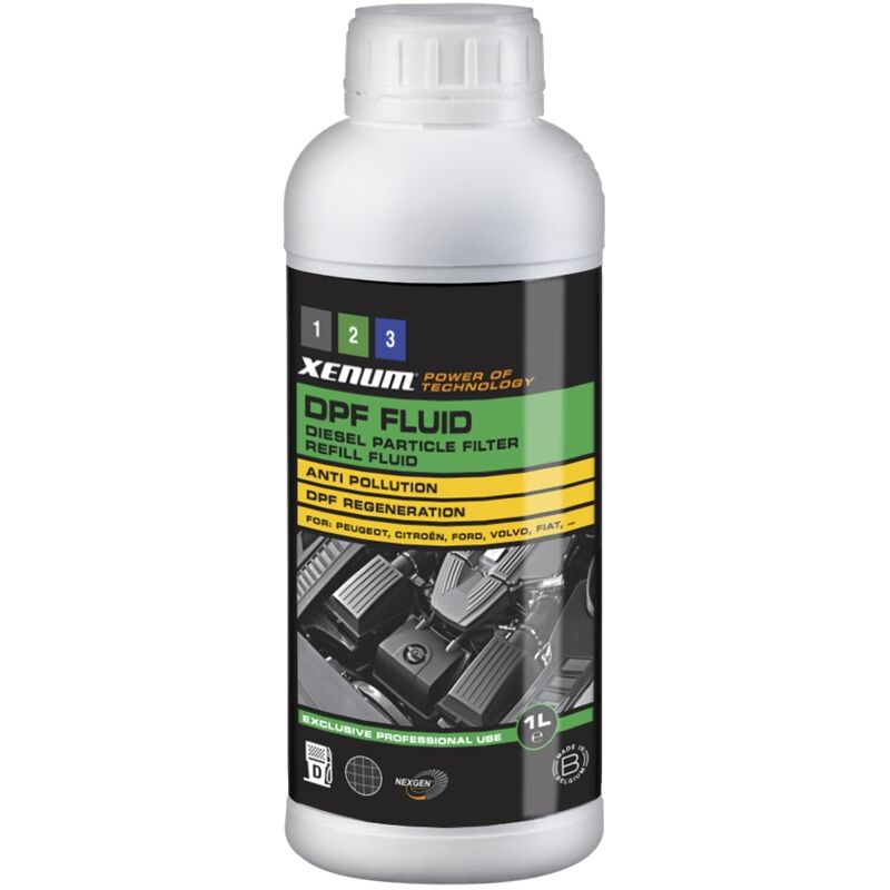 Xenum - Régénérant filtres à particules fap dpf fluid Diesel 1L