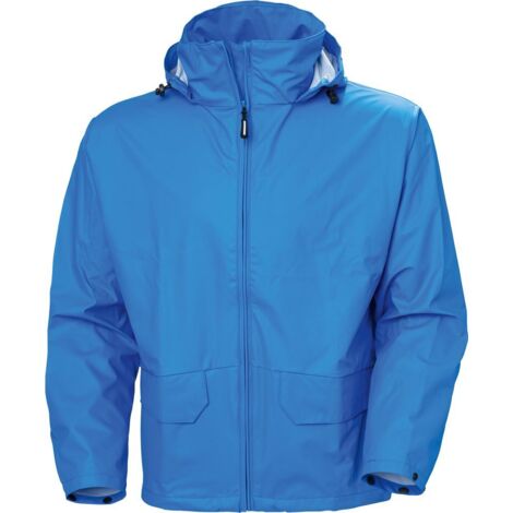 RegenjackeVoss,PU-Stretch Gr. M, racerblue