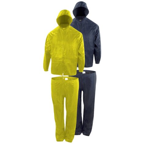 Regenset gelb, Gr.XL100% Polyester, Jacke/Bundhose