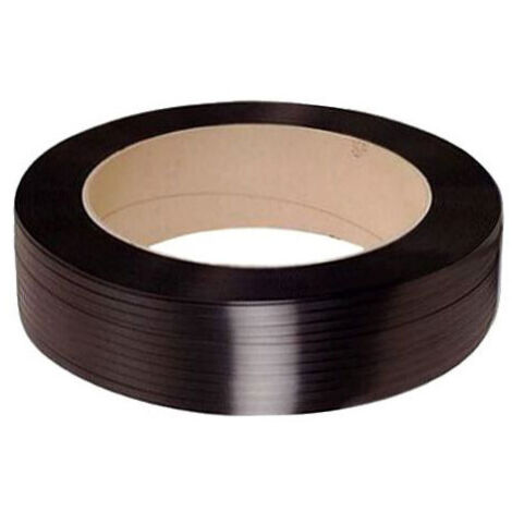 Reggetta Plastica 12X0,5 F.400 Nera M 3000