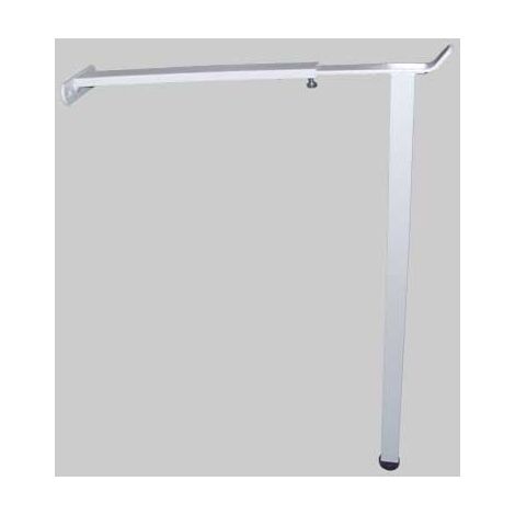 REGGI PILOZZO A TERRA  H 400 bianco     MADE IN ITALY