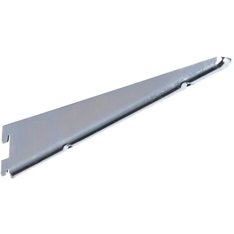 Reggimensola 2 denti per profilo lineare art.2770 - Specifiche: cm 40 - portata 40 kg - Colore: Zincato