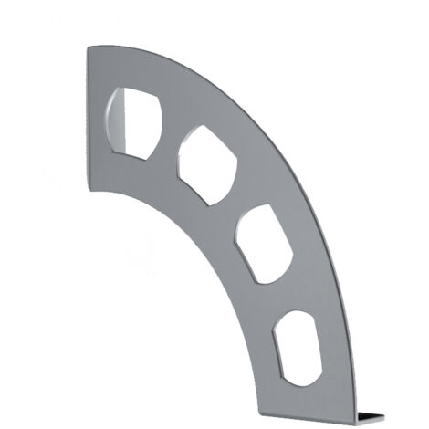 REGGIMENSOLA BOOMERANG 180X190 MM ARGENTO- BOLIS ITALIA- 5,0 coppie