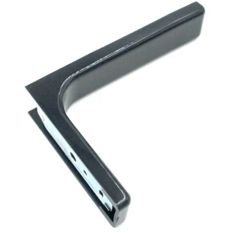 REGGIMENSOLA LEONARDO C-COPERTURA PLASTICA NERA  CM. 12 X 8  PORTATA KG. 6