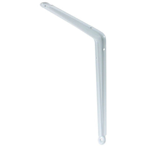 Reggimensola Supporto Staffa Reggi Mensola In Metallo 15x20cm Bianca