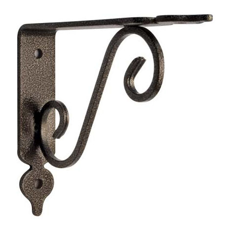 BOLIS ITALIA REGGIMENSOLA TOSCANIA BOLIS • ACCIAIO VERNICIATO NERO/RAME MM 330X280