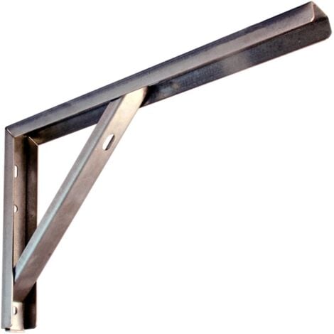 MASIDEF reggimensola ultra robusta "ripostiglio" - 400 x 180 mm. - zincato bianco