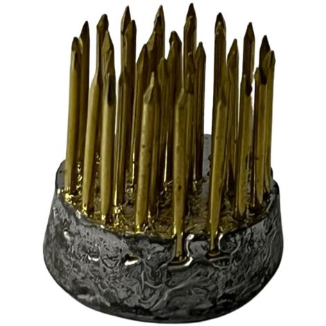 REGGIOFIORI KENZAN DIAMETRO 2CM PUNTE OTTONE FIORI RECISI IKEABANA SUPPORTO