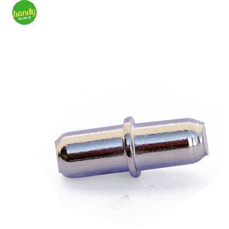 Reggipiani duplo Masidef in ferro nichelato Ø5mm 40pz