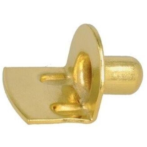 Reggipiani Masidef in ferro ottonato Ø7mm 8pz