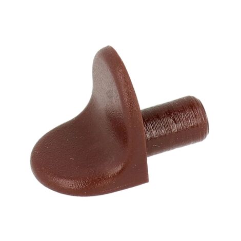 Reggipiani Masidef in plastica marrone Ø6mm 16pz