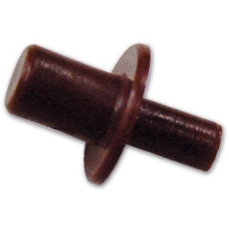 Reggipiano Doppio in Nylon Misura 4-6 mm colore Marrone conf. 2000 pz