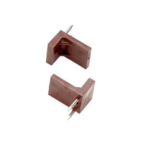 Reggipiano Plastica 2 Punte Marrone