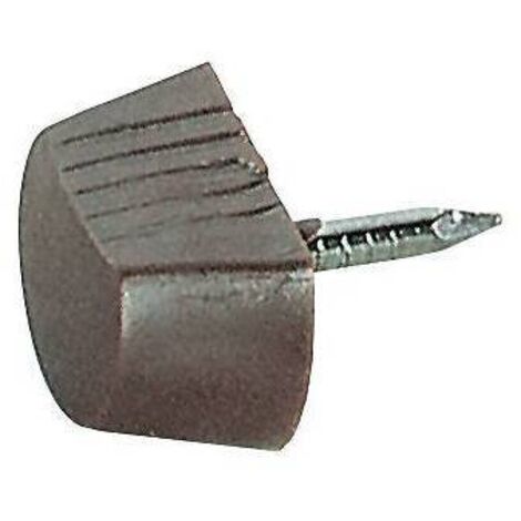 Reggipiano Plastica Con Chiodo Fisso Marrone - 1000 Pz