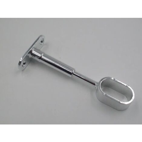 REGGITUBO CENTRALE CROMATO REGOLABILE 30X15 mm