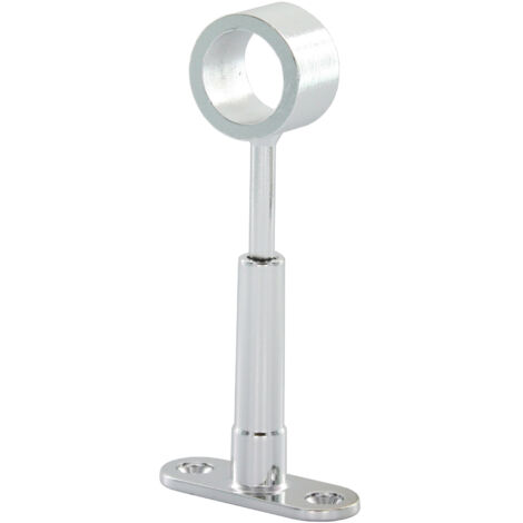 REGGITUBO CENTRALE TONDO REGOL D 18 MM CROMATO- 24,0 pz