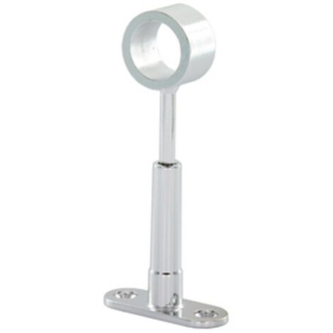 REGGITUBO CENTRALE TONDO REGOL D 25 MM CROMATO