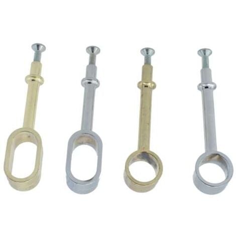 SACAR DUE Reggitubo Centrale Vite Passante Mm.15X30 Ottonato