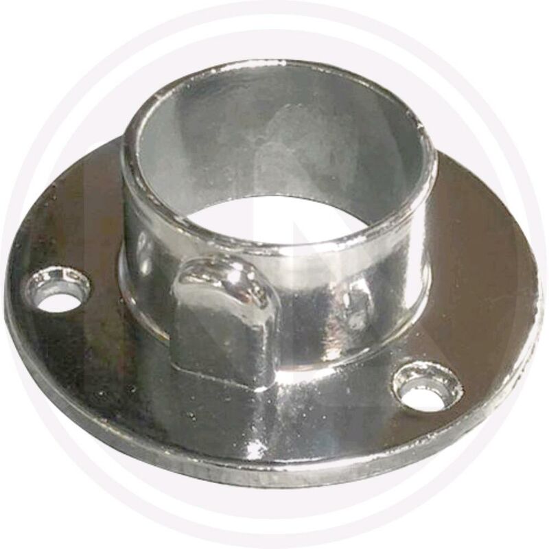 Image of Reggitubo Laterale Tondo per Armadio a Ghiera finitura Cromata 25 mm