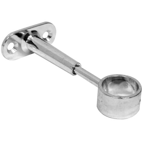 REGGITUBO PER ARMADI REGOLABILE CENTRALE APERTO Cromato Ø mm. 25 24.00 pz