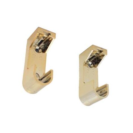 Reggitubo Plastica Ottonato Mm.15X22