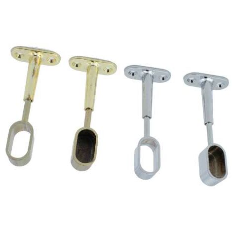 Reggitubo Regolabile Aperto Mm.15X30 Cromato
