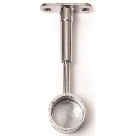 REGGITUBO TONDO mm. 25 PASSANTE CROMATO