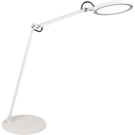 REGINA LAMPADA DA TAVOLO BIANCO CCT 3000K - 4000K - 5000K - 6000K- 9W - 1135 lm ORIENTABILE E DIMMERABILE AL TOUCH